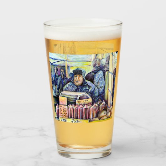 Hij hoorde wat ik zag glas (Voorkant gevuld)