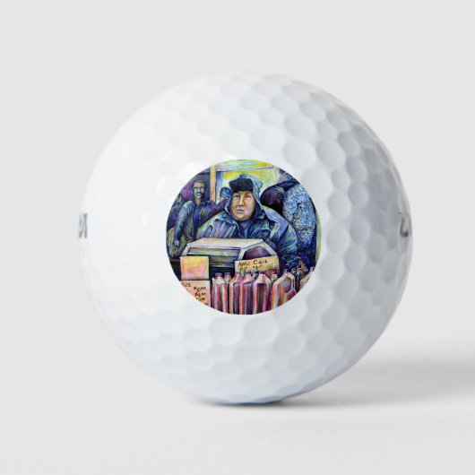 Hij hoorde wat ik zag golfballen (Voorkant)