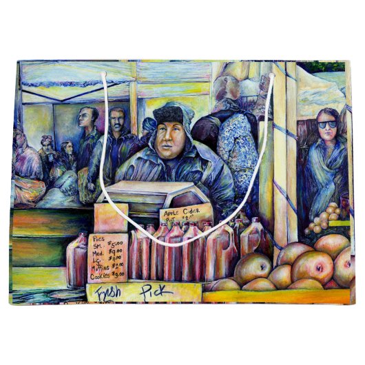 Hij hoorde wat ik zag groot cadeauzakje (Voorkant)