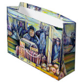 Hij hoorde wat ik zag groot cadeauzakje (Achterkant Gekanteld)