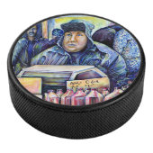 Hij hoorde wat ik zag hockey puck (3/4)