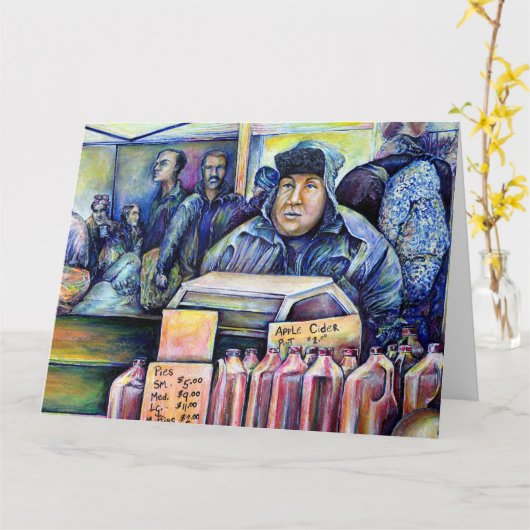 Hij hoorde wat ik zag kaart (Gele Bloem)