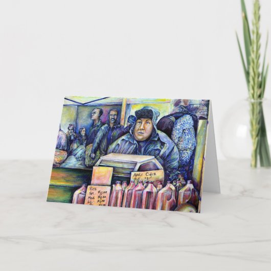 Hij hoorde wat ik zag kaart (Voorkant)