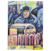 Hij hoorde wat ik zag klembord (Achterkant)