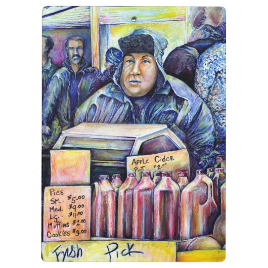 Hij hoorde wat ik zag klembord (Achterkant)