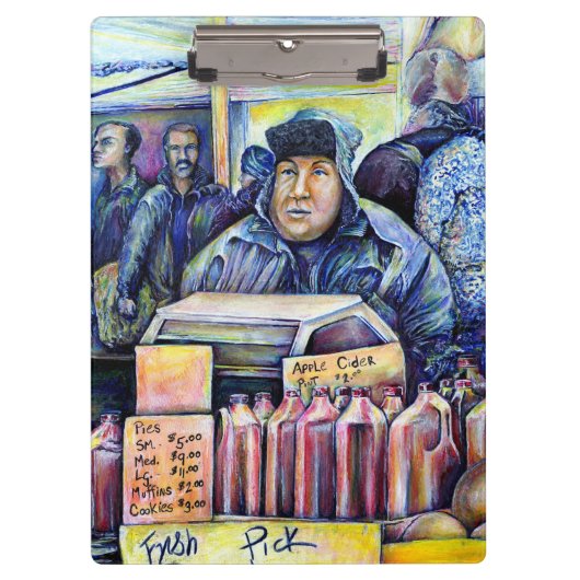 Hij hoorde wat ik zag klembord (Voorkant)