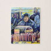 Hij hoorde wat ik zag legpuzzel (Verticaal)