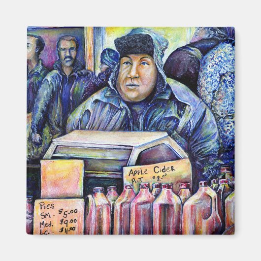 Hij hoorde wat ik zag magneet (Voorkant)