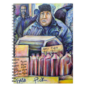 Hij hoorde wat ik zag notitieboek