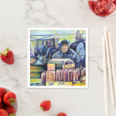 Hij hoorde wat ik zag servet (Insitu)