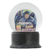 Hij hoorde wat ik zag sneeuwbol (Achterkant)