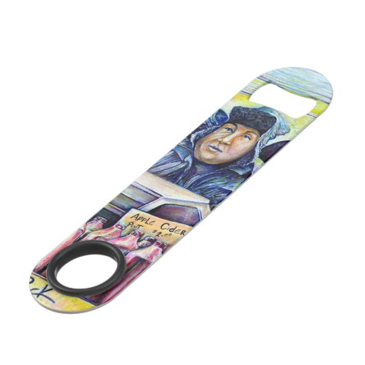 Hij hoorde wat ik zag speed flessenopener (Achterkant Gekanteld)