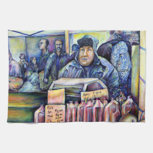 Hij hoorde wat ik zag theedoek