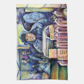 Hij hoorde wat ik zag theedoek (Verticaal)