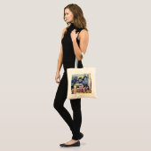 Hij hoorde wat ik zag tote bag (Voorkant (model))