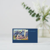 Hij hoorde wat ik zag visitekaartje (Staand voorkant)