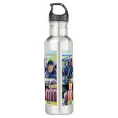 Hij hoorde wat ik zag waterfles (Achterkant)