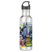 Hij hoorde wat ik zag waterfles (Voorkant)