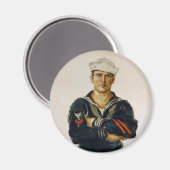 Hij houdt de wereld veilig voor democratie magneet (Voorkant / Achterkant)