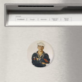 Hij houdt de wereld veilig voor democratie magneet (Insitu (Vaatwasser))