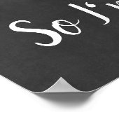 Hij houdt mijn hartenbonnetje mee. poster (Hoek)