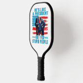 Hij houdt van een President Pickleball Paddle (Links)
