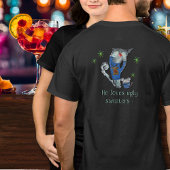 Hij houdt van lelijke truien zwarte top