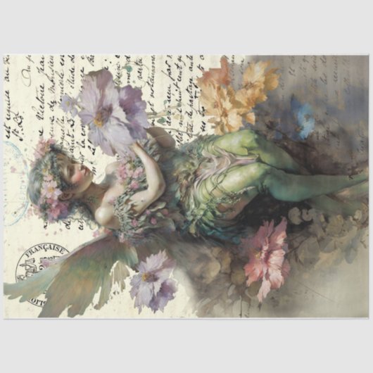 Hij houdt van me, hij houdt van mij niet. tissuepapier (Voorkant)