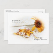 Hij houdt van mij briefkaart (Voorkant / Achterkant)