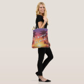 Hij is aan het denken. Feel the vibe Tote Bag (Op model)
