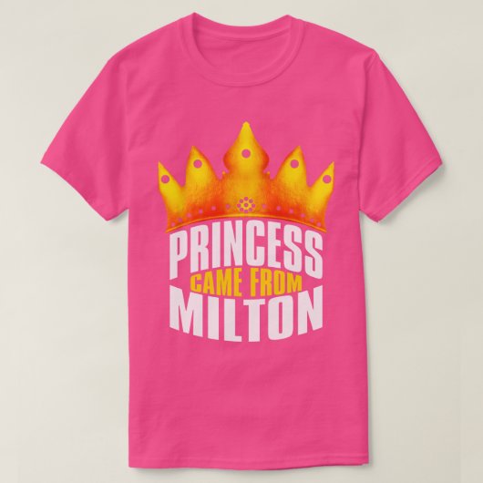 Hij is afkomstig van Milton Georgia T-shirt (Design voorkant)