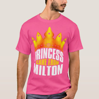 Hij is afkomstig van Milton Georgia T-shirt