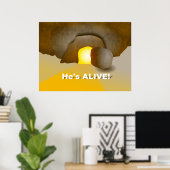 Hij is Alive. Poster (Thuiskantoor)
