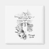 Hij is Christelijk Pasen Magneet (Voorkant)