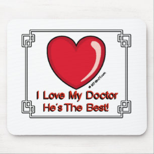 Hij is de beste van m'n dokter. muismat