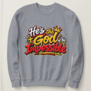 Hij is de God van het mogelijke Trui