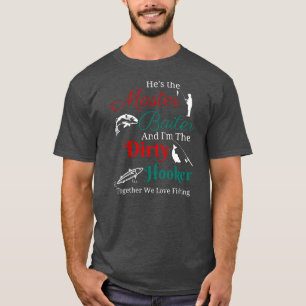 Hij is de hoofdbaiter en ik ben de smerige t-shirt