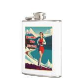 Hij is de keuken aan het schoonmaken Sassy Runner Heupfles (Links)