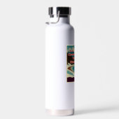 Hij is de keuken aan het schoonmaken Sassy Runner Waterfles (Rechts)