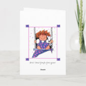 Hij is de lifter bedankkaart (Achterkant)