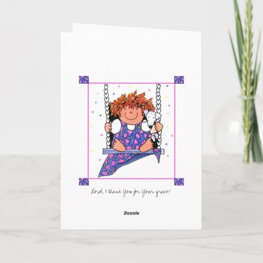 Hij is de lifter bedankkaart (Achterkant)