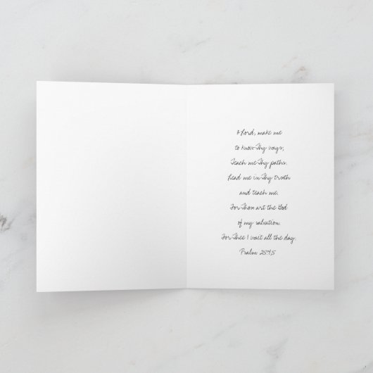 Hij is de lifter bedankkaart (Binnen)