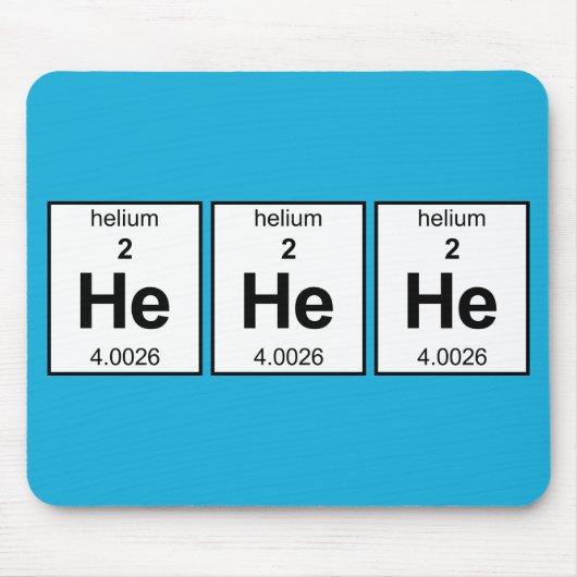 Hij is de periodieke tafel muismat (Voorkant)