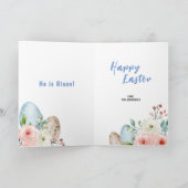 Hij is de Peter Rabbit Cross Feestdagen Kaart (Binnen)