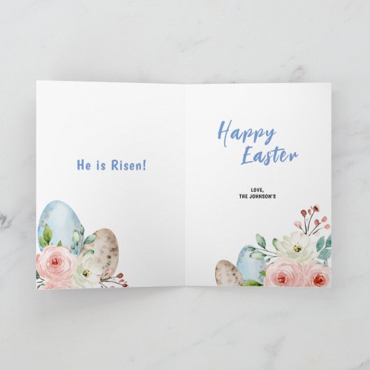 Hij is de Peter Rabbit Cross Feestdagen Kaart (Binnen)