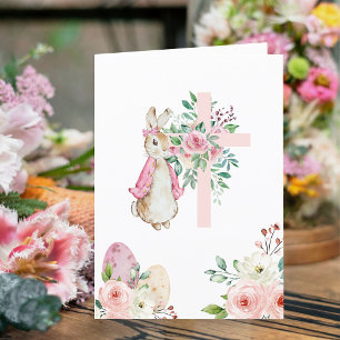 Hij is de Peter Rabbit Cross Feestdagen Kaart