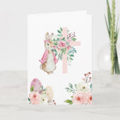 Hij is de Peter Rabbit Cross Feestdagen Kaart (Voorkant)
