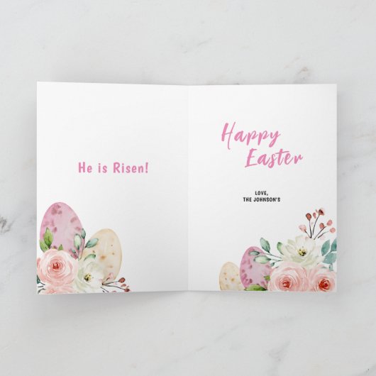 Hij is de Peter Rabbit Cross Feestdagen Kaart (Binnen)