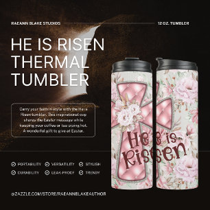 Hij is de Risen Thermal Tumbler Thermosbeker