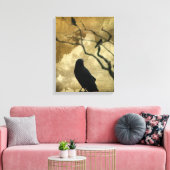 Hij is de ware canvas afdruk (Insitu (Woonkamer))